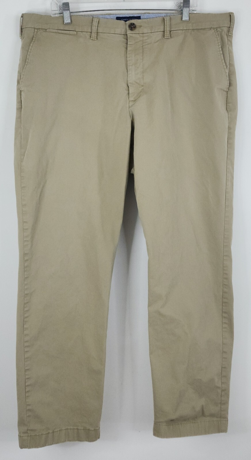Tommy Hilfiger Mens Regular Fit Stretch Khakis Size 40 X 32