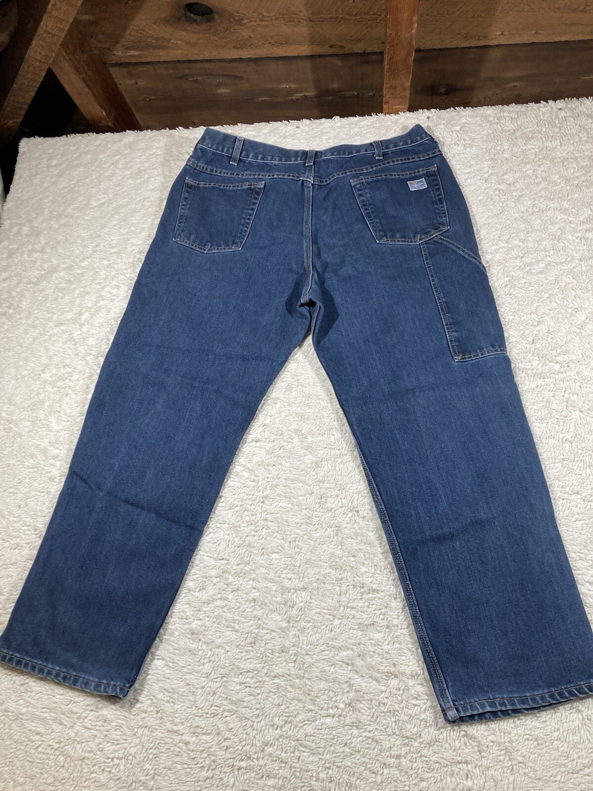 Tyndale FR Flame Resist Jeans Men Sz 38x30FRMC Relax Fit Carpenter F290T