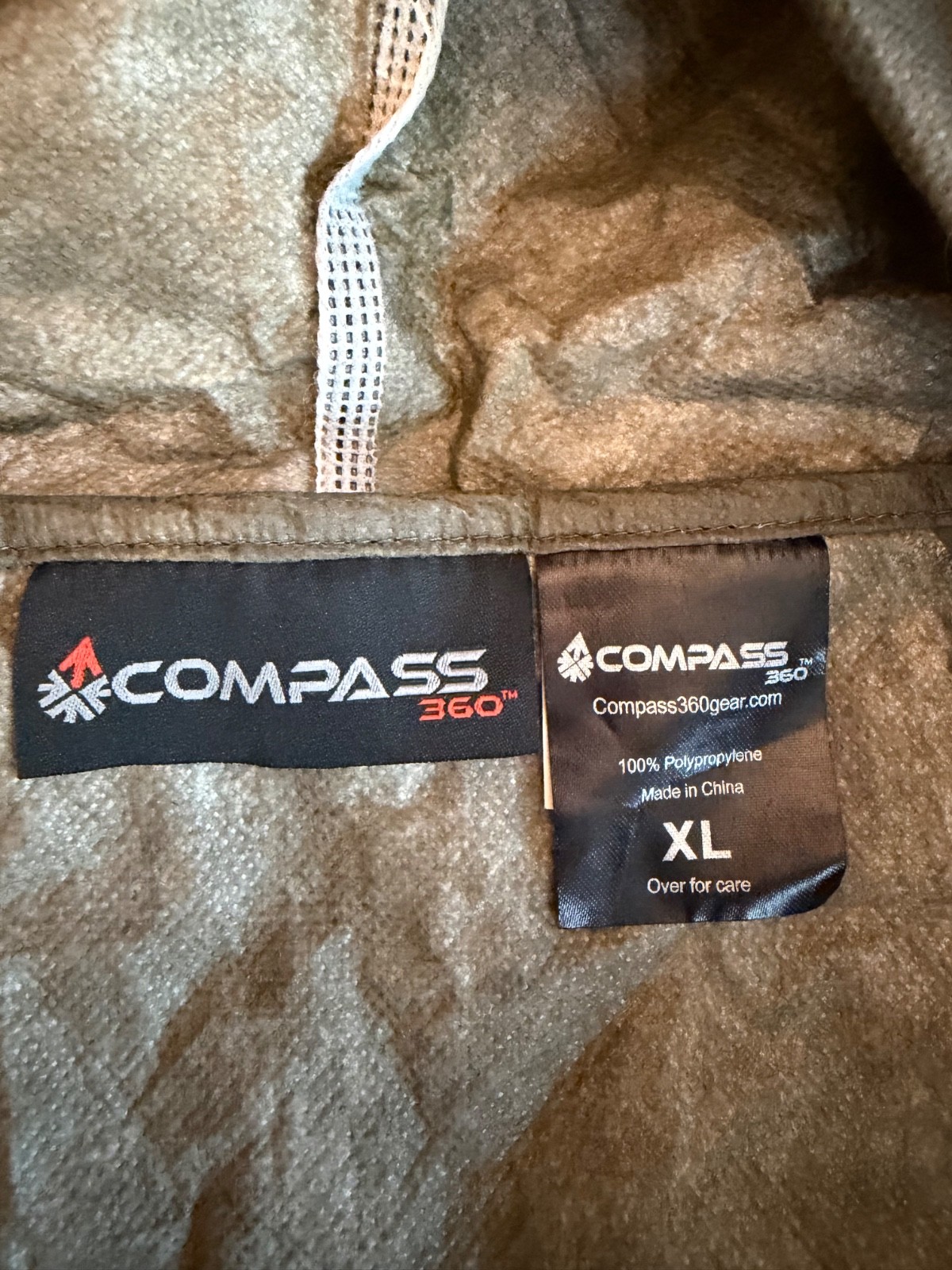 Compass raintek gear mens xl 3 piece set NEW reflective
