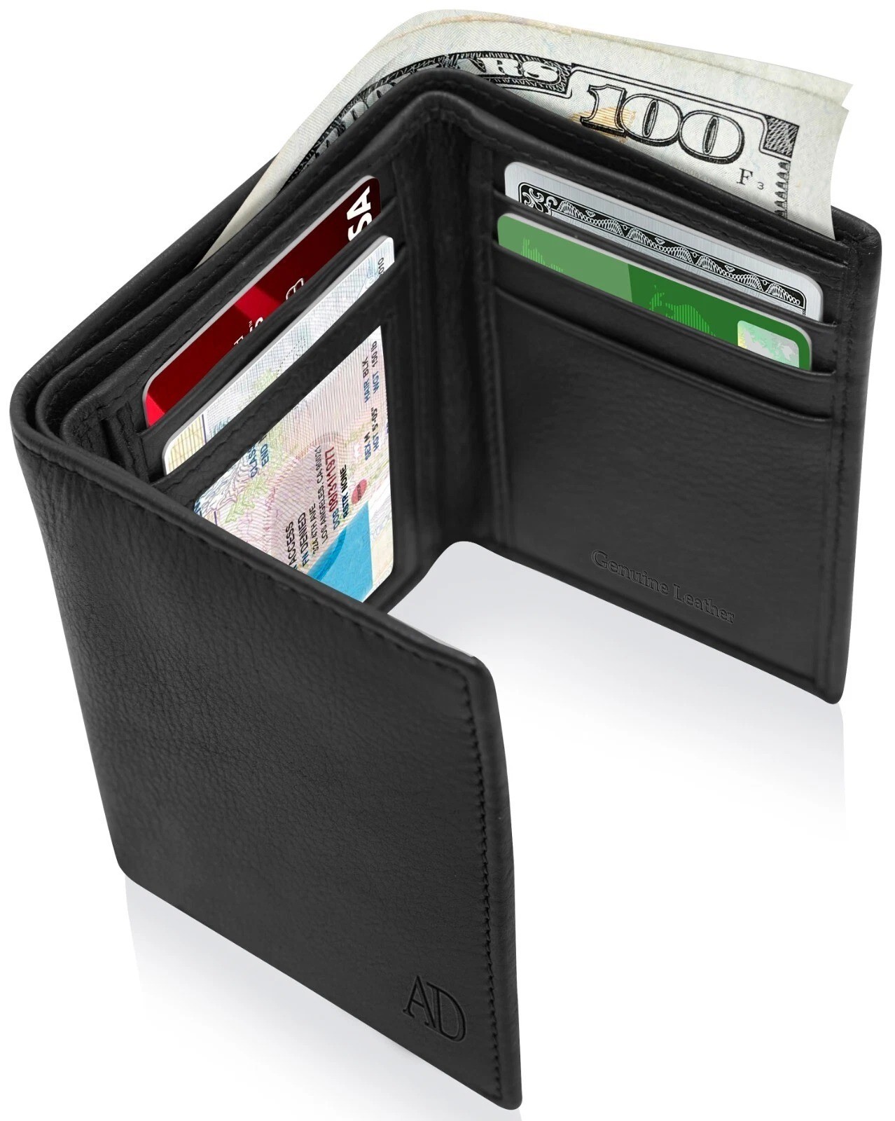Marshal Bifold Wallet for Men – Black