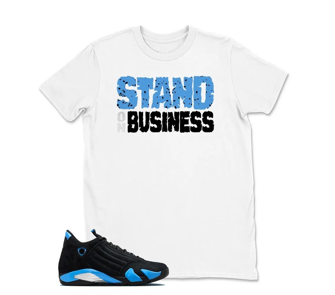 Shirt To Match JD 14 Black/University Blue, Adults & Kid Clothing, BLACK/WHITE