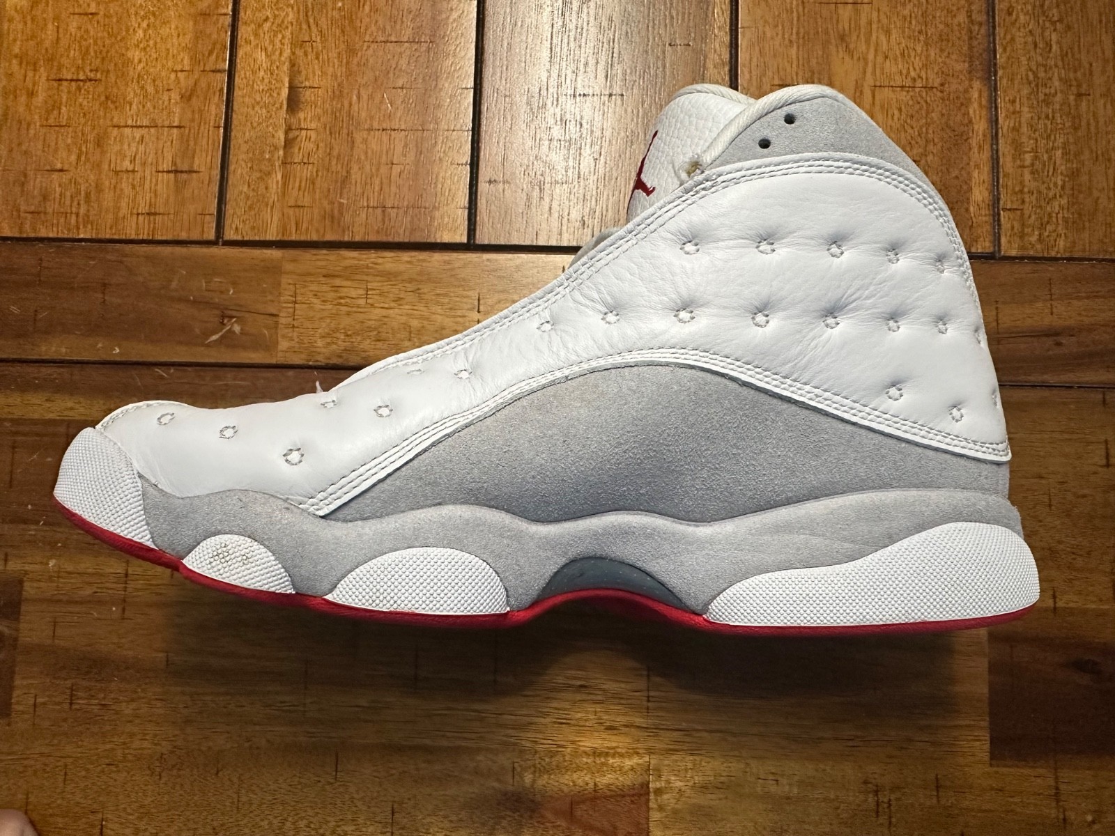Size 8.5 – Air Jordan 13 Retro White Wolf Grey