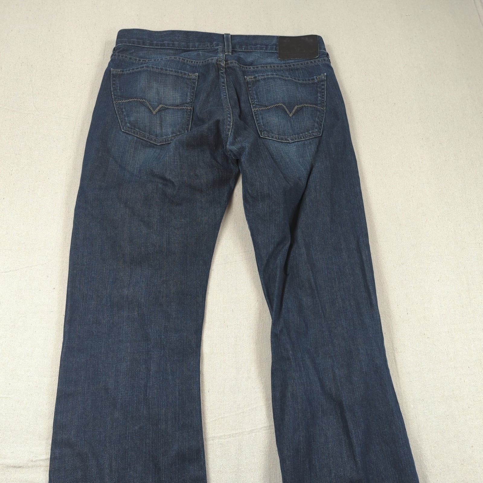 Guess Jeans Mens 34×33 Blue Falcon Boot Cut Dark Wash Western Cowboy