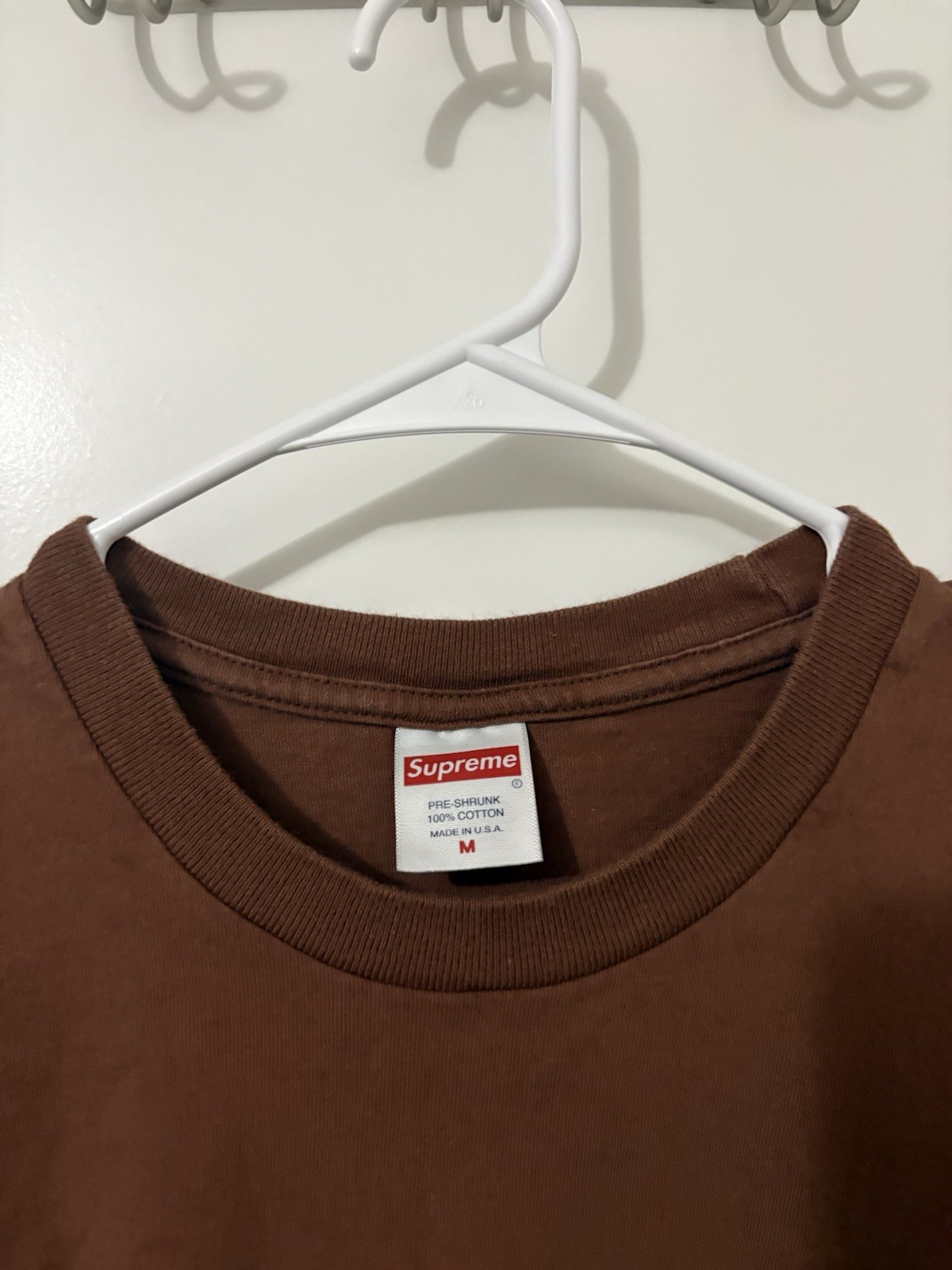 Brown Supreme Joie de Vivre Tee Size Medium Hypebeast Streetwear Rare