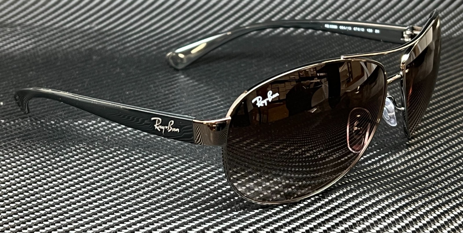 RAY BAN RB3386 004 13 Gunmetal Pilot Men’s 67 mm Sunglasses
