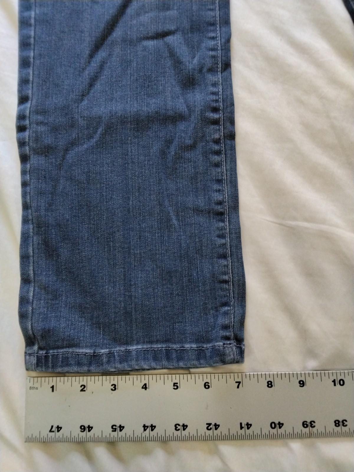 Buffalo David Bitton Alyssa High Rise Straight Leg Jeans Dark Wash 6/28 Indigo