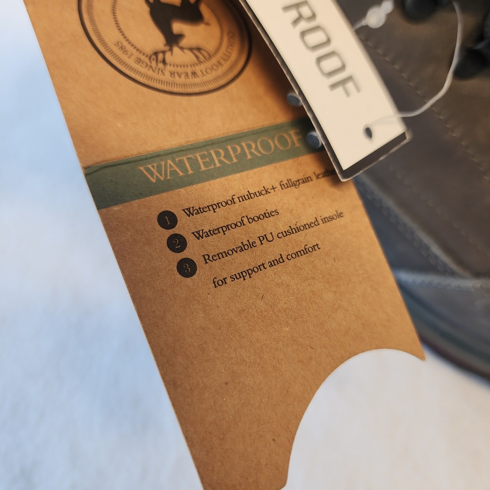 Elkwoods Waterproof Sears leather and man made upper 10.5D