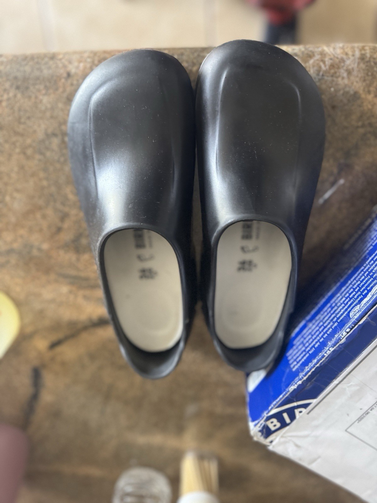 Birkenstock A 640 Black Leather Clog Women’s EU 36 Removable Insole
