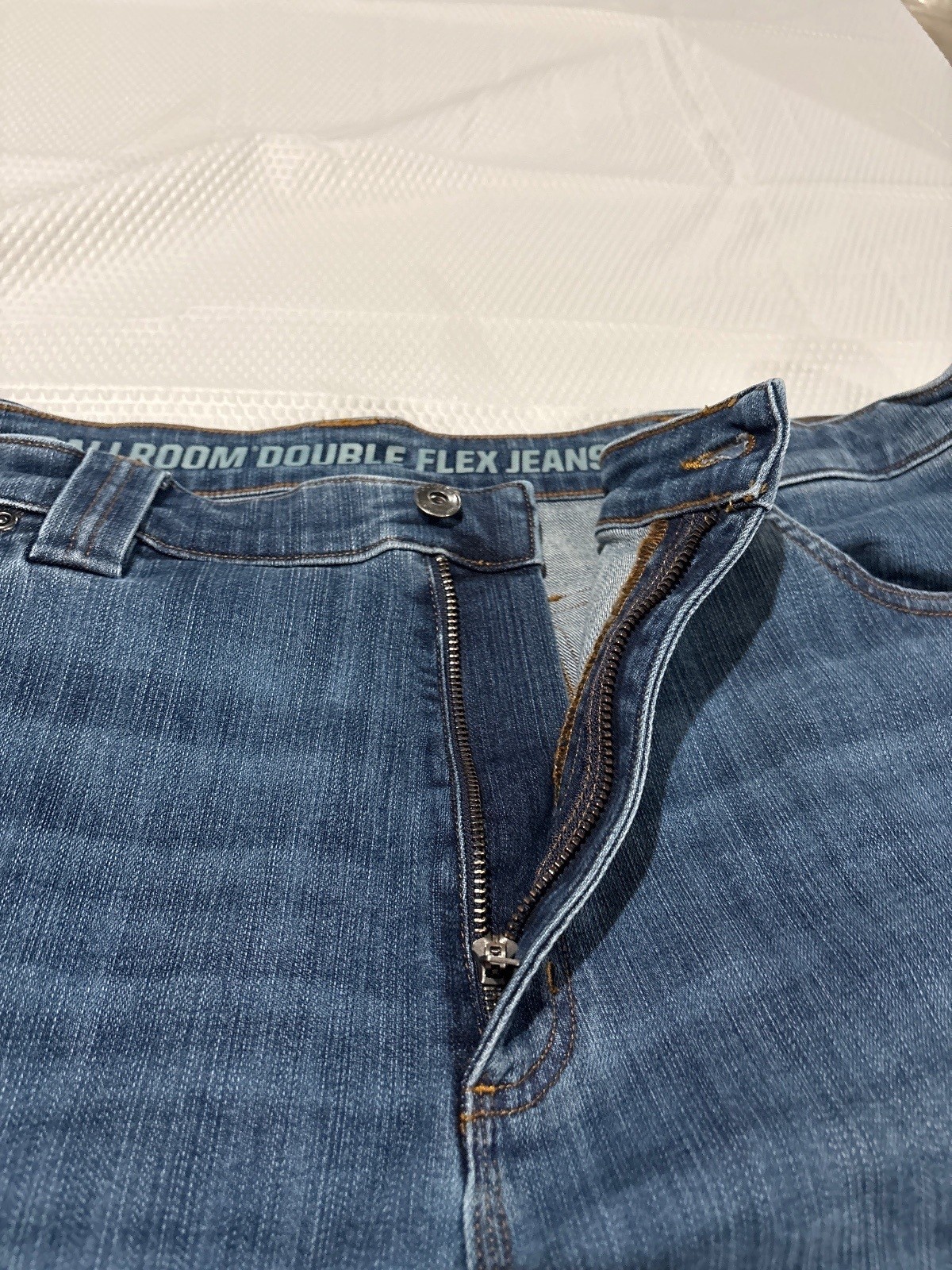 Duluth Ballroom Double Flex Jeans Standard Fit 42×30 NWOT