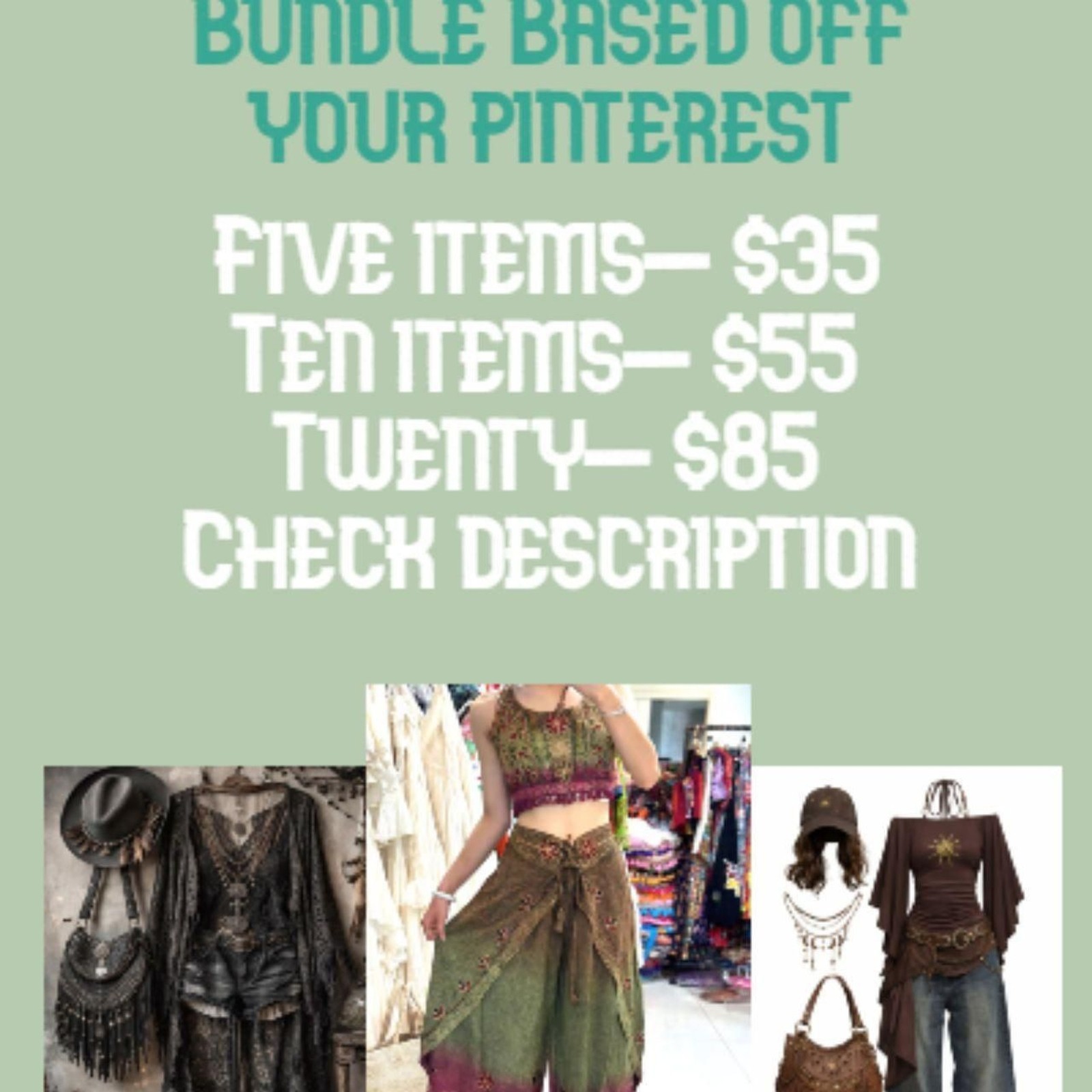 Pinterest Board Clothing Bundle!
