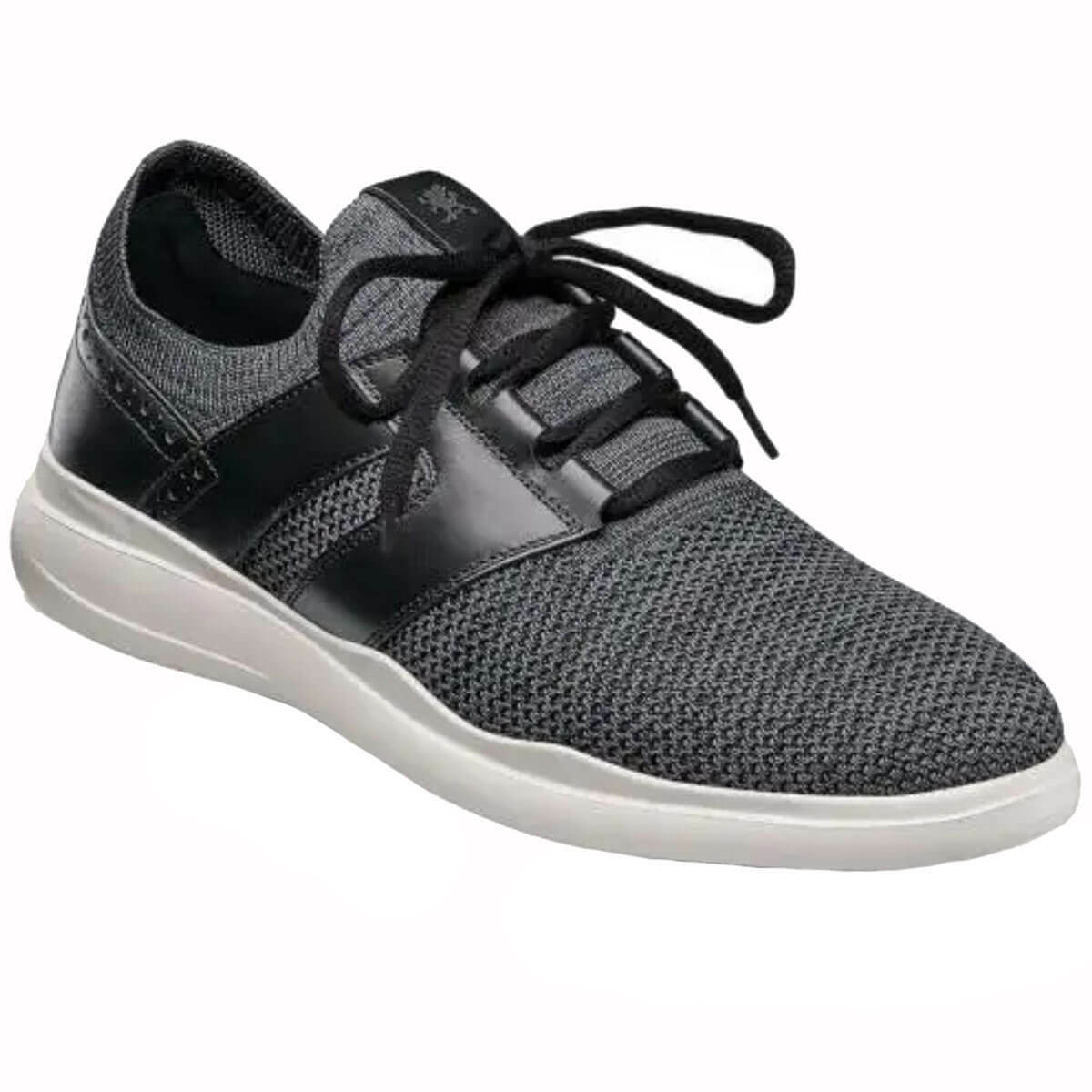 Stacy Adams Men’s Sneaker Moxley Lace Up, Black/Gray – Size 11M 25435-975-110M