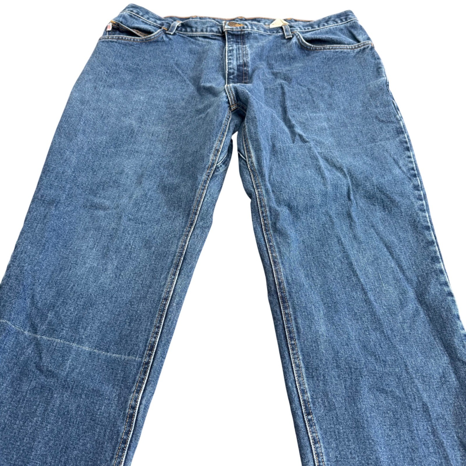 All American Clothing Co Mens Blue Denim Jeans Style AAC101D Cut 5470 40×30