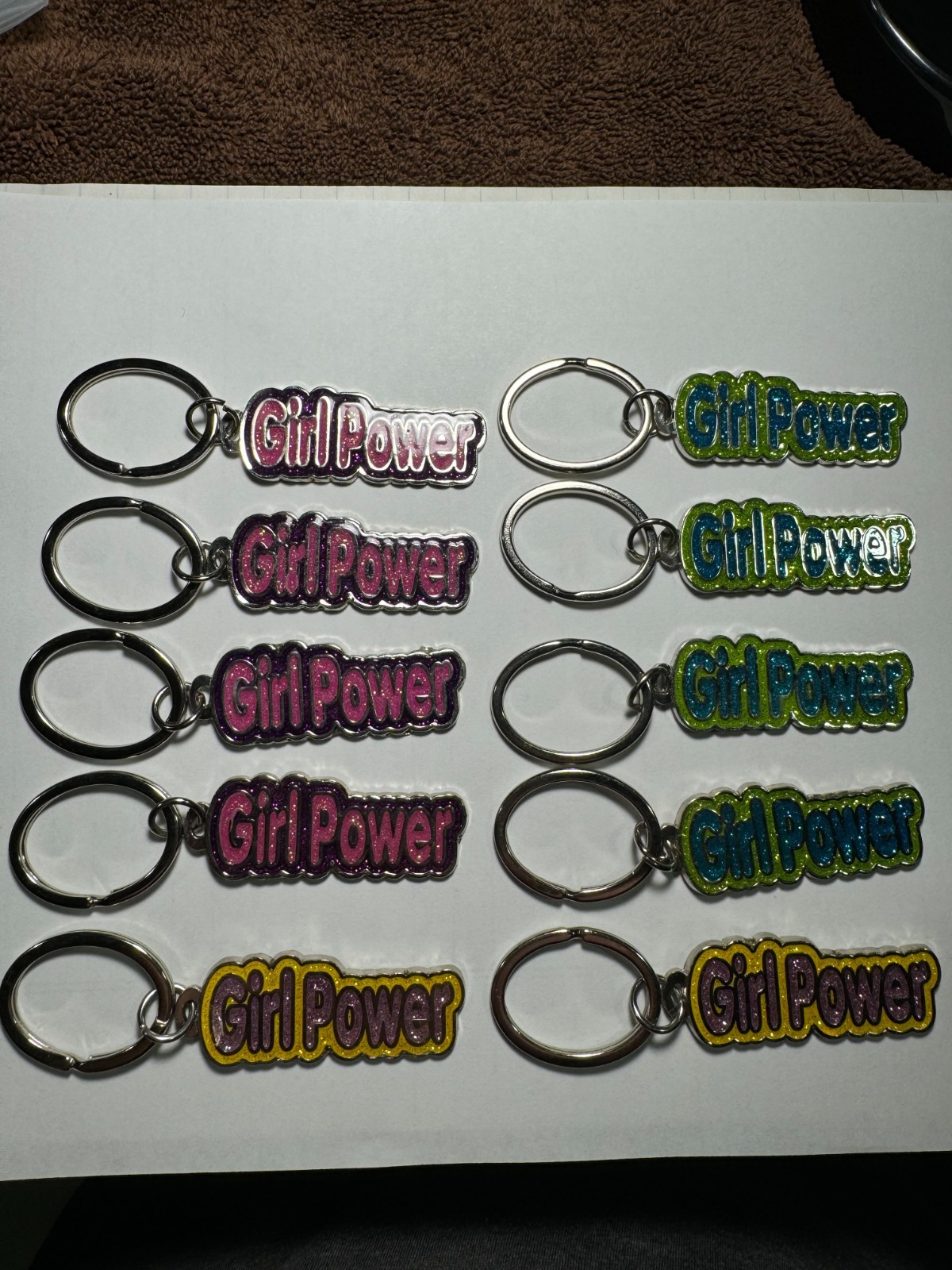 Phrases – Metal Keychain with Beautiful Colors