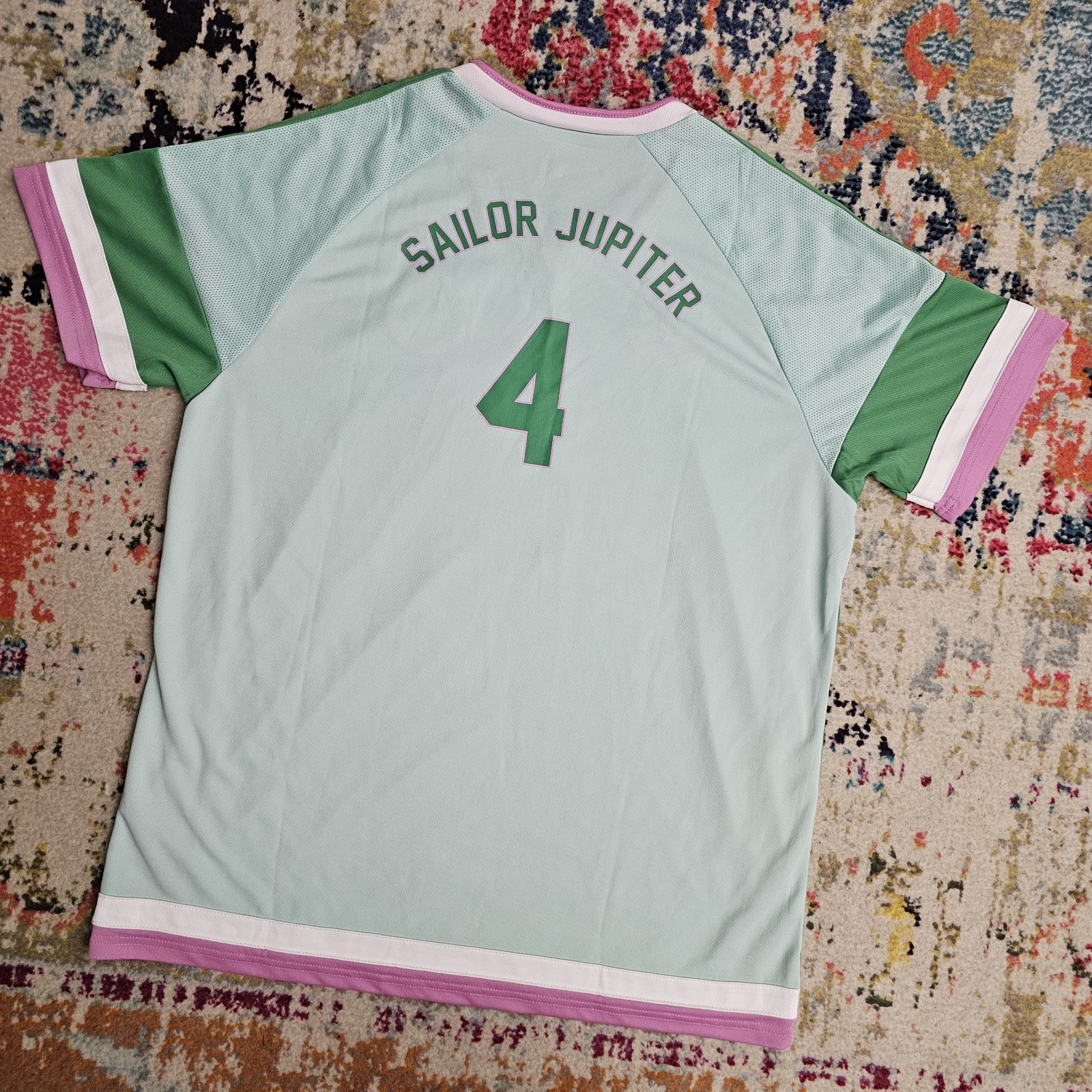 SAILOR MOON CRYSTAL SOCCER JERSEY Mens XL BOX LUNCH EXCLUSIVE JUPITER