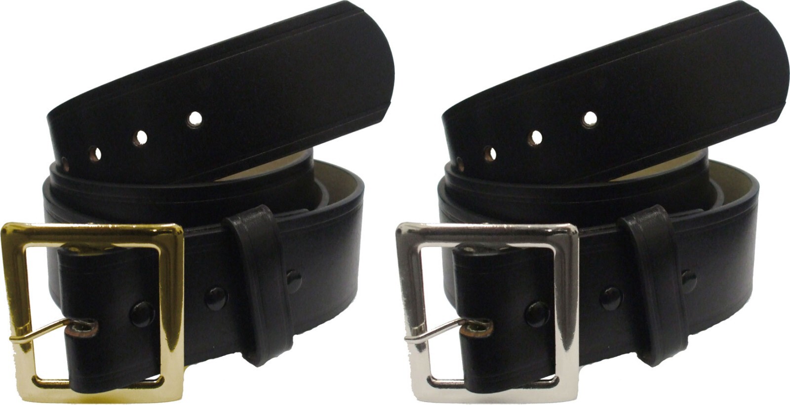 Rothco Black Leather Garrison Belt Bonded Heavy Duty Work Belt 1.75″ Wide