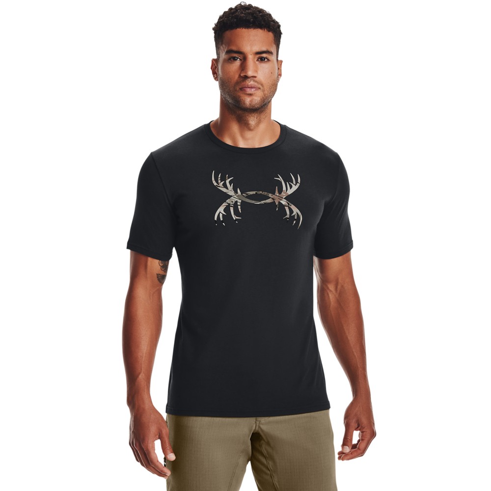 Under Armour 1366017 Men’s UA Antler Logo Hunting Graphic Athletic Tee T-Shirt