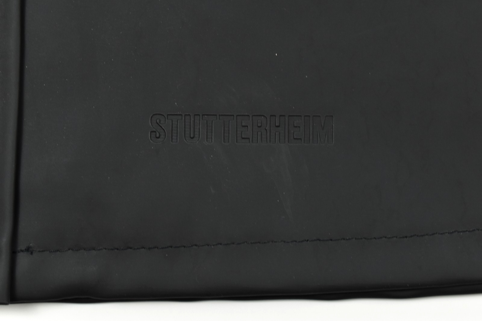 Stutterheim Mosebacke Raincoat XS PVC Rubberized Waterproof Jacket