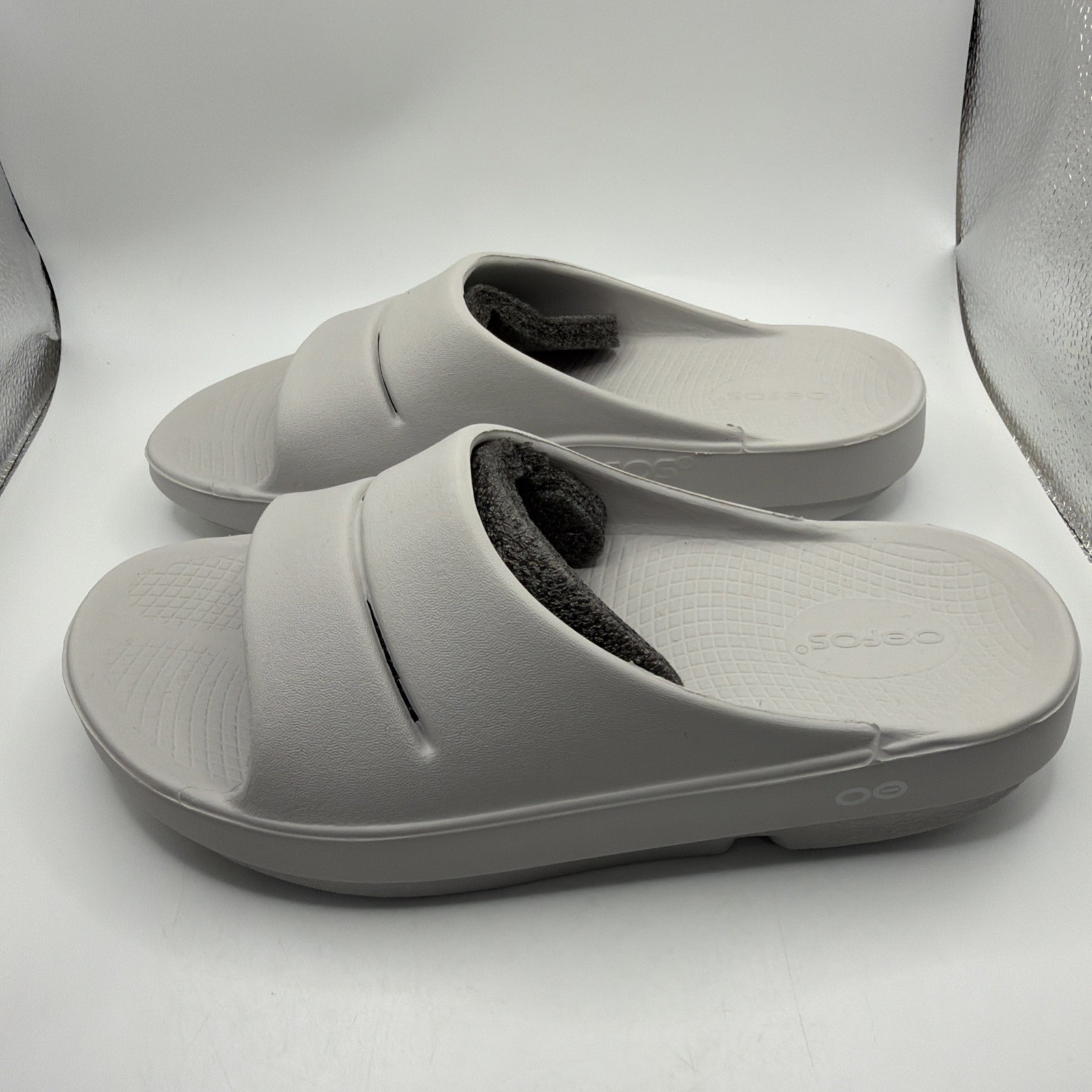 OOFOS OOAHH Nomad Moonstone Sandals EU 41 M8 W10 Recovery Comfort Shoes Unisex