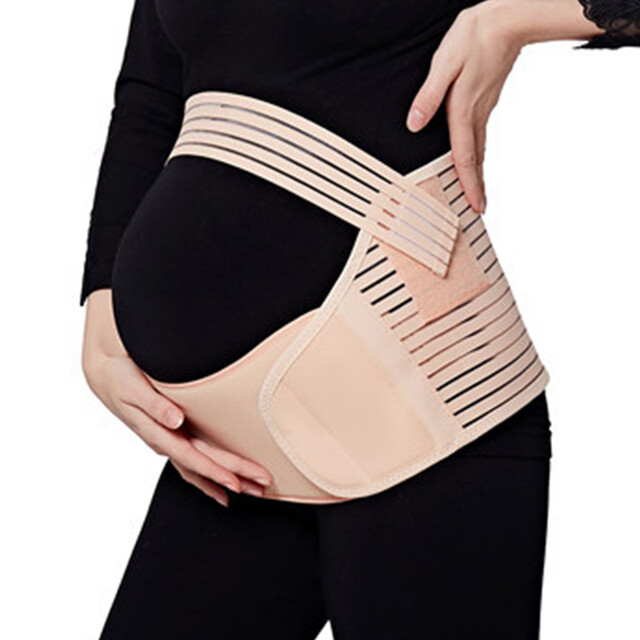 PREGNANCY MATERNITY BELT LUMBAR BACK SUPPORT WAIST BAND BELLY BUMP BRACE STRAPS