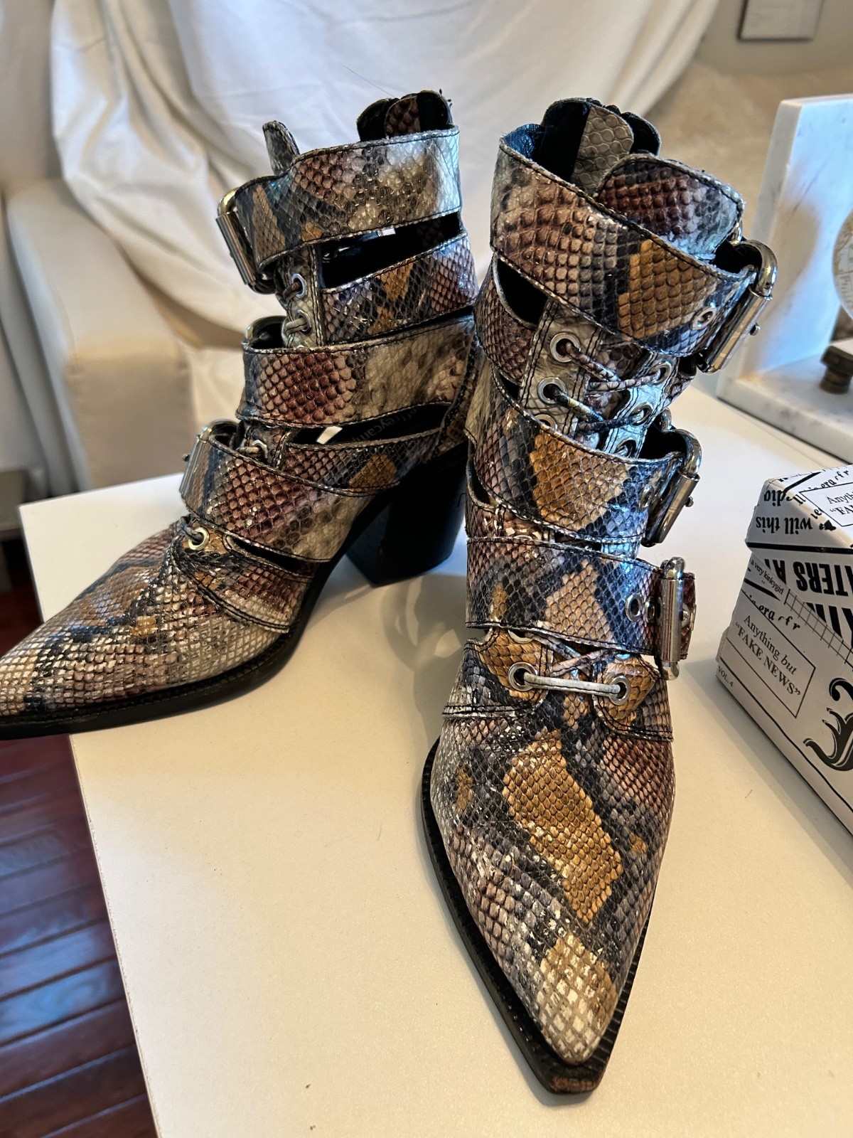 Jeffrey Campbell Boots size 7 with original box