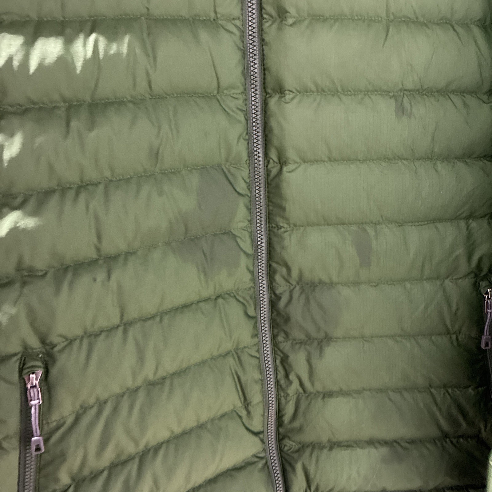 Patagonia Down Sweater Jacket Insulated Mens Green Nano Puff Puffer (SEE PICS)
