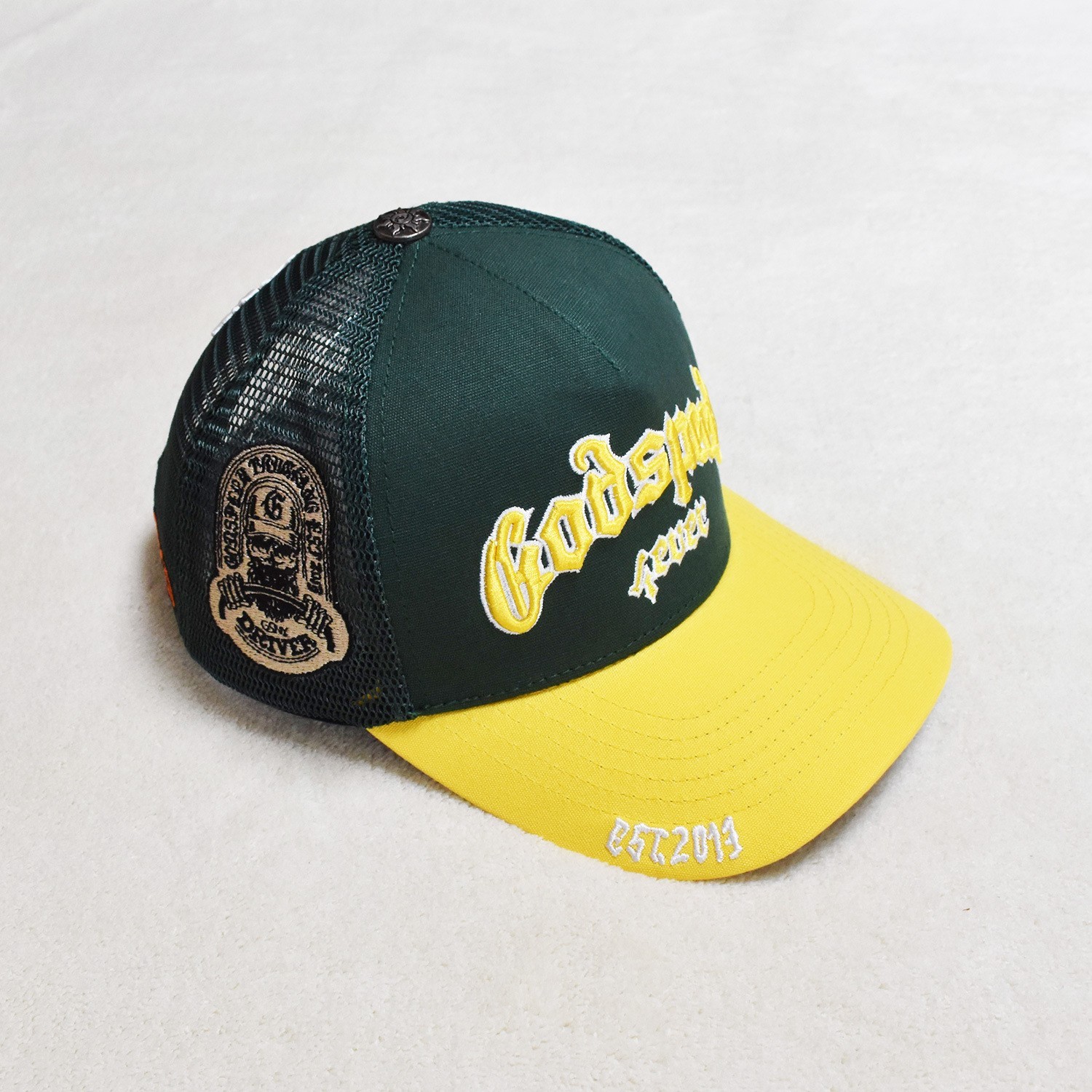 Godspeed Trucker Cap – Retro Streetwear Mesh Snapback Hat for Men Fashionable