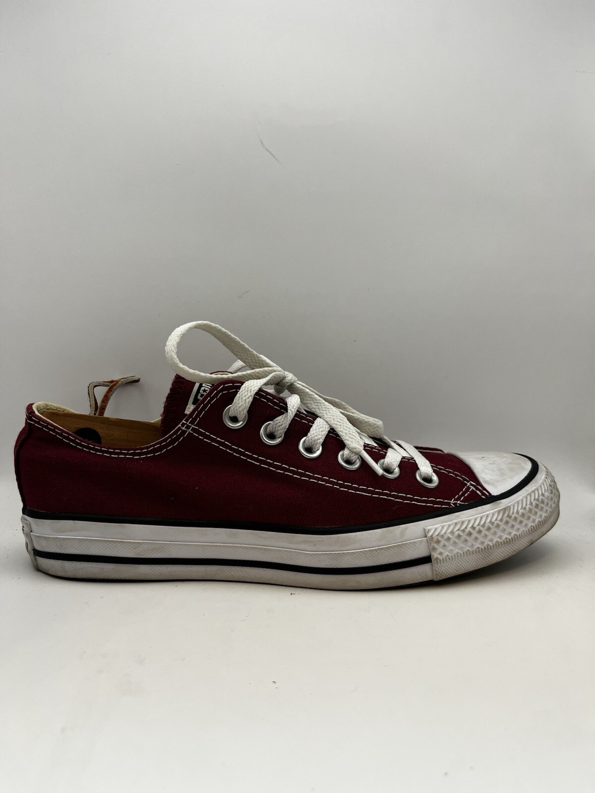 Converse All Star Chuck Taylor Maroon Low Sz 5