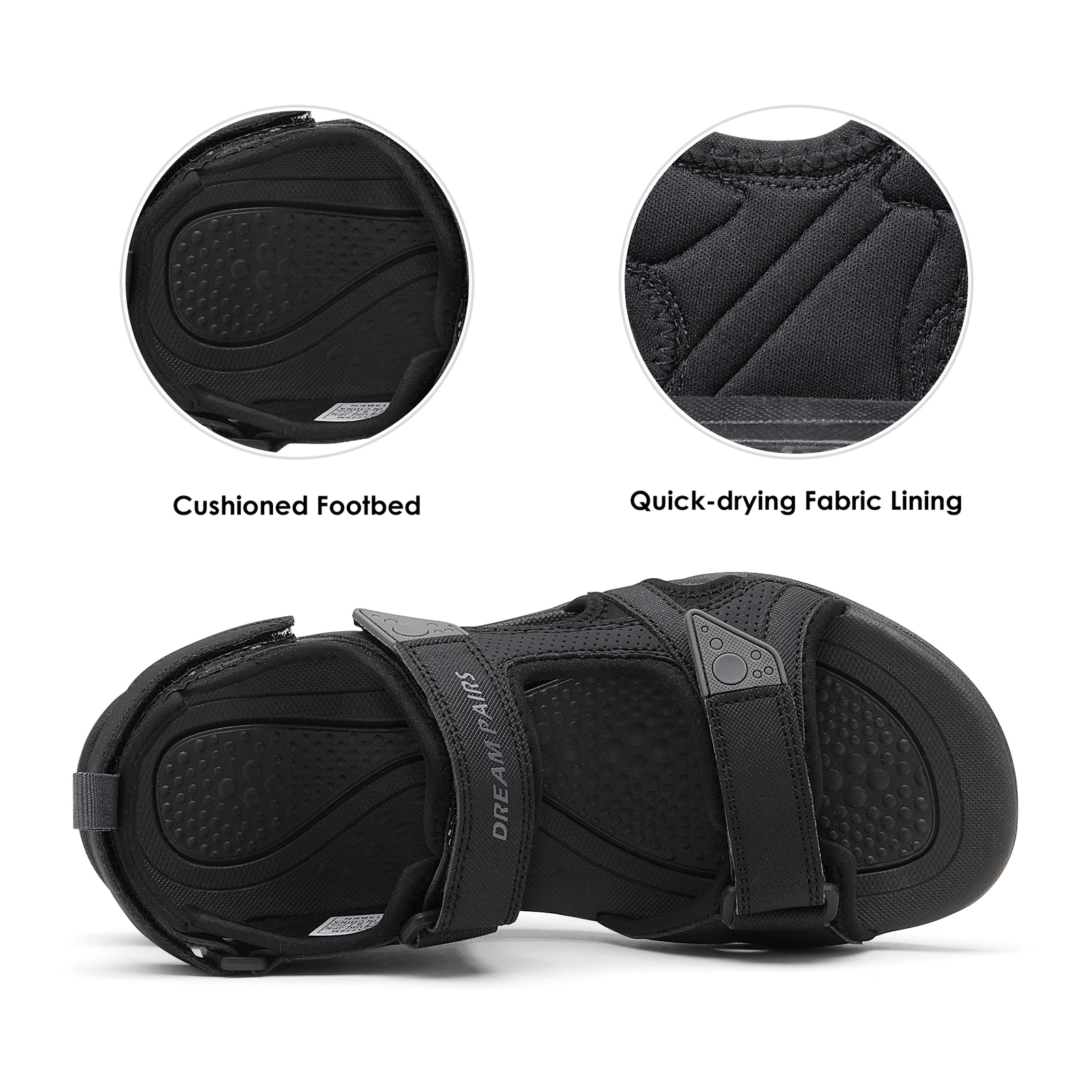 Men Summer Sports Sandals Athletic Sandals Beach Outdoor Indoor Classic Sandals