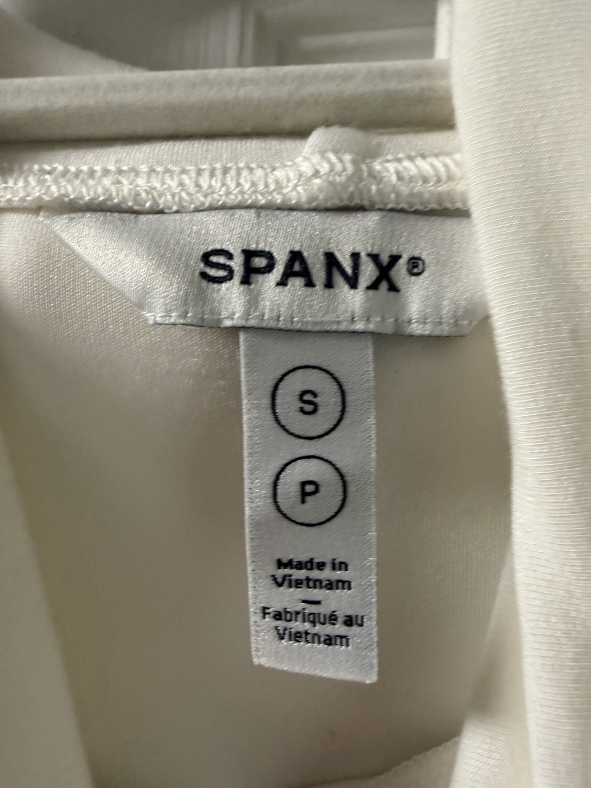 Spanx Air Air Essentials Turtleneck Tunic Top Size S White Oversized Loungewear