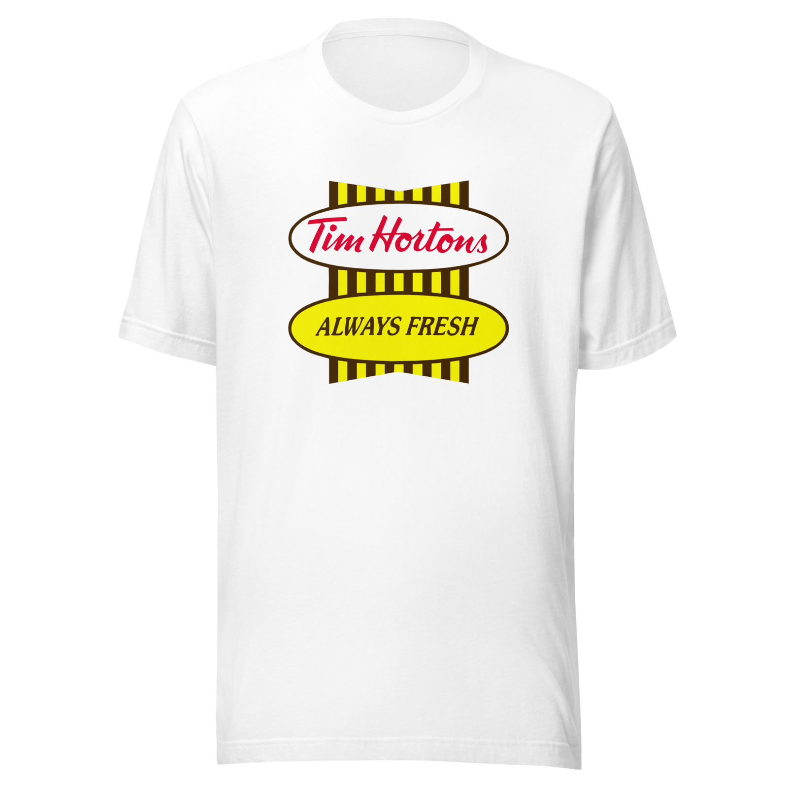 Tim Hortons Always Fresh Unisex Bella + Canvas T-Shirt