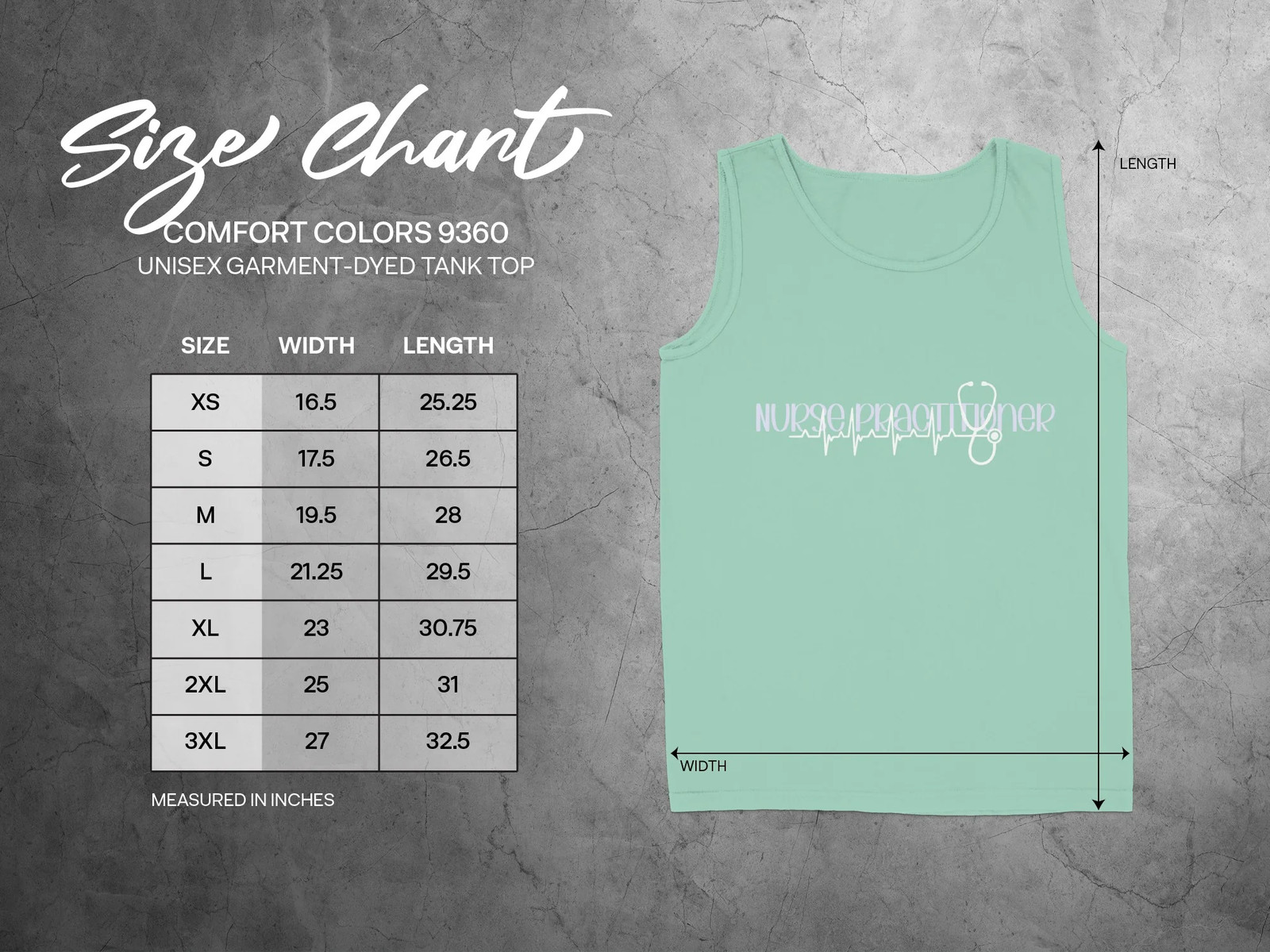 Nurse Practitioner Tank Top, NP Heartbeat Stethoscope Shirt, Healthcare