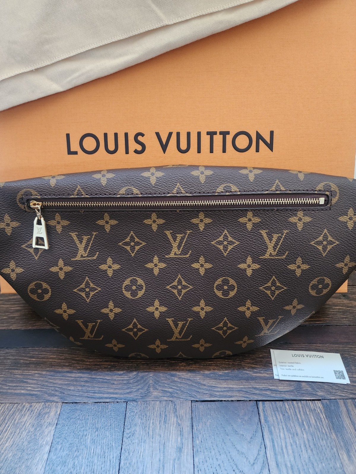 $2020 Brand New Authentic Louis Vuitton High Rise Monogram Belt Bag M46784