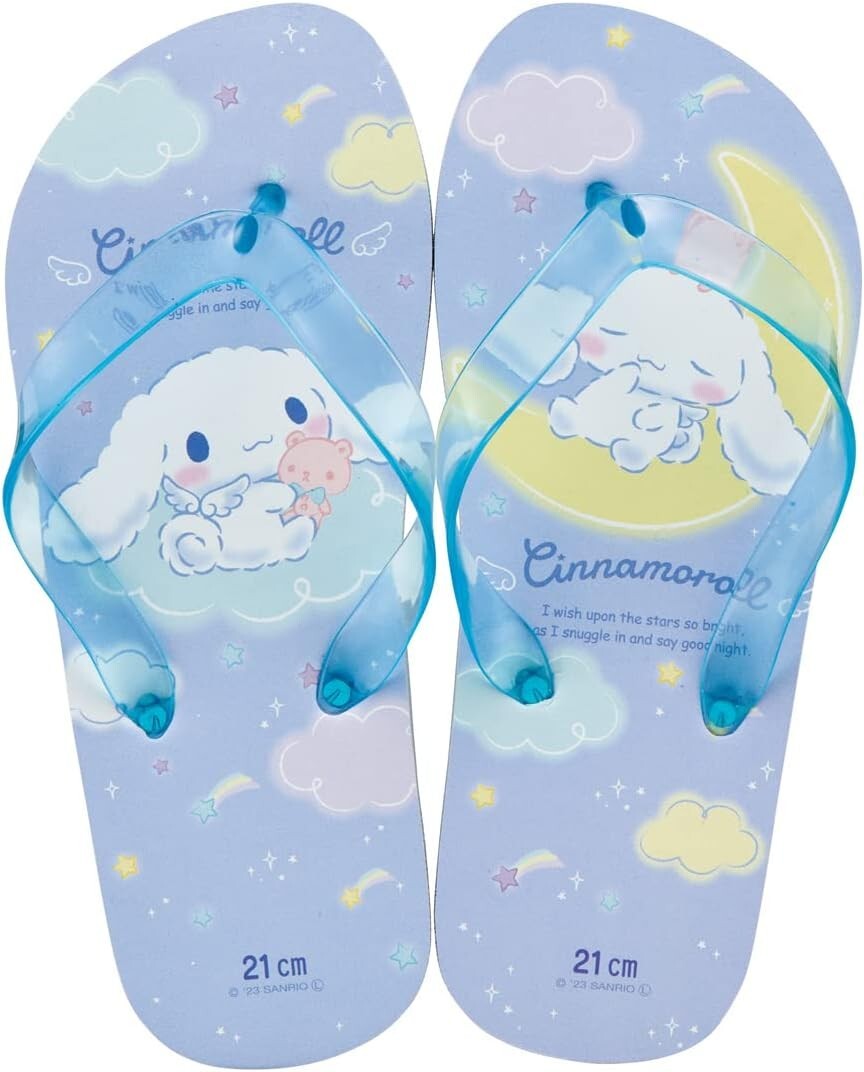 Kids Beach Sandals Cinnamoroll Starry Sky Sanrio 21cm(8.3 in), SDBE21-A, Skater