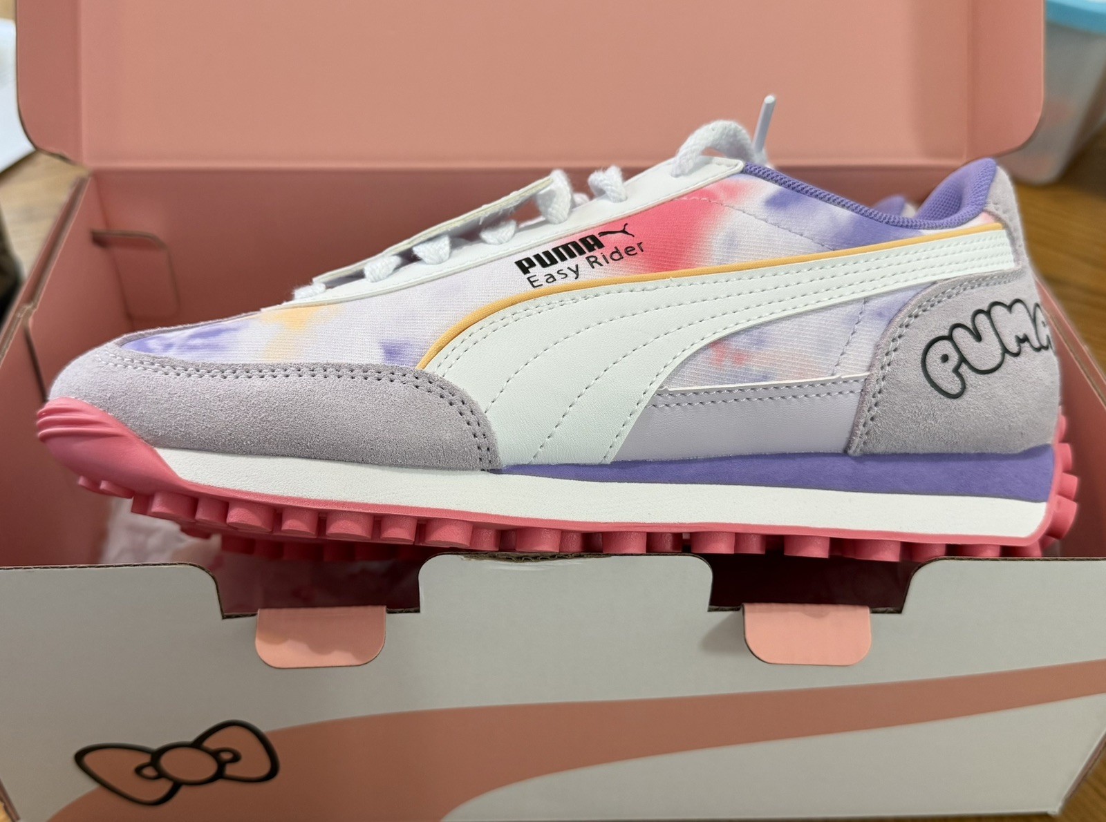PUMA x HELLO KITTY Kuromi Easy Rider | Big Kid Size 5 NIB