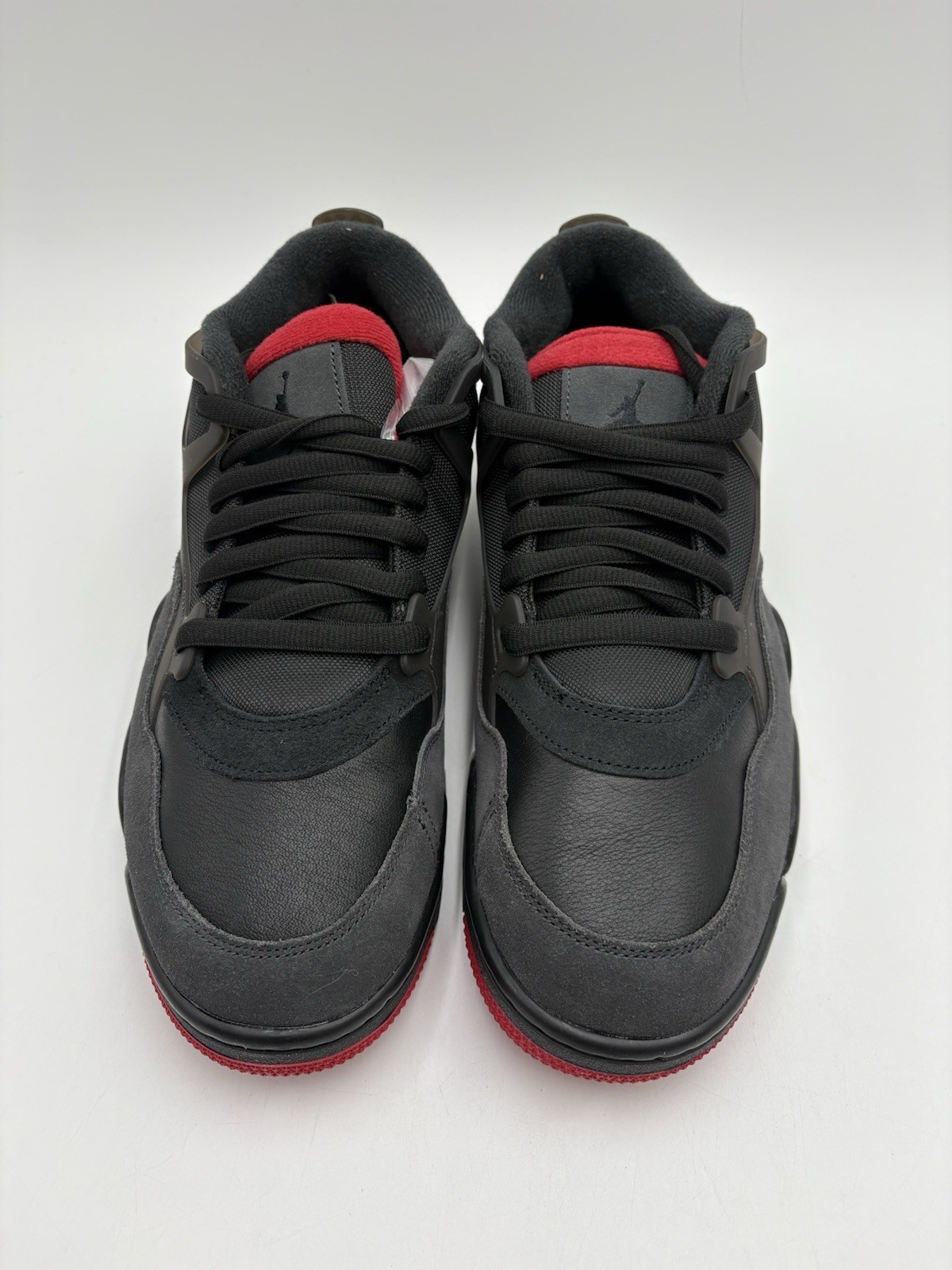 Nike Men’s Air Jordan 4 RM Size 10 Black Varsity Red |FQ7939-060|