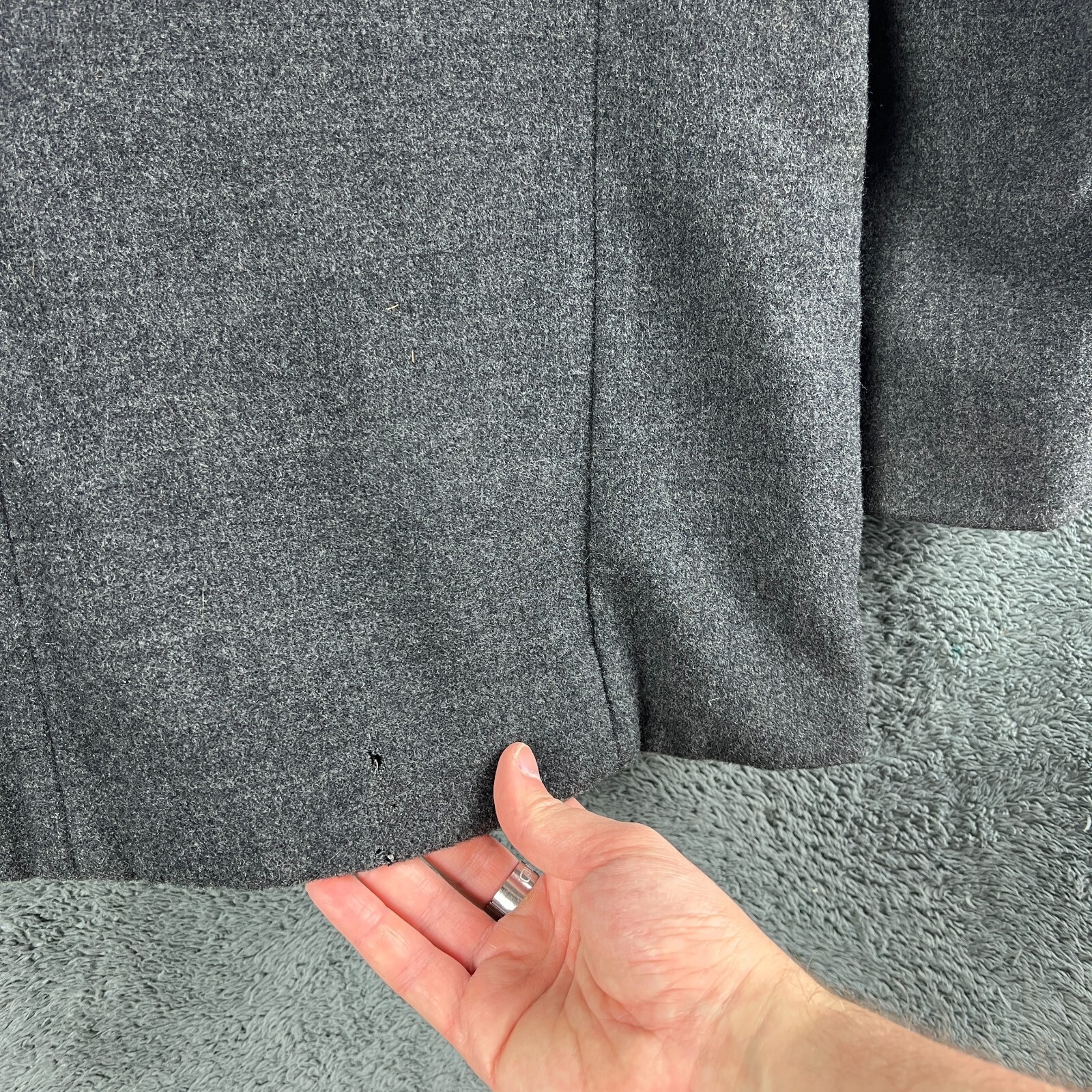 Vintage Margaret Howell Grey Jacket Wool Grey Mens 42″ 107cm Made In England