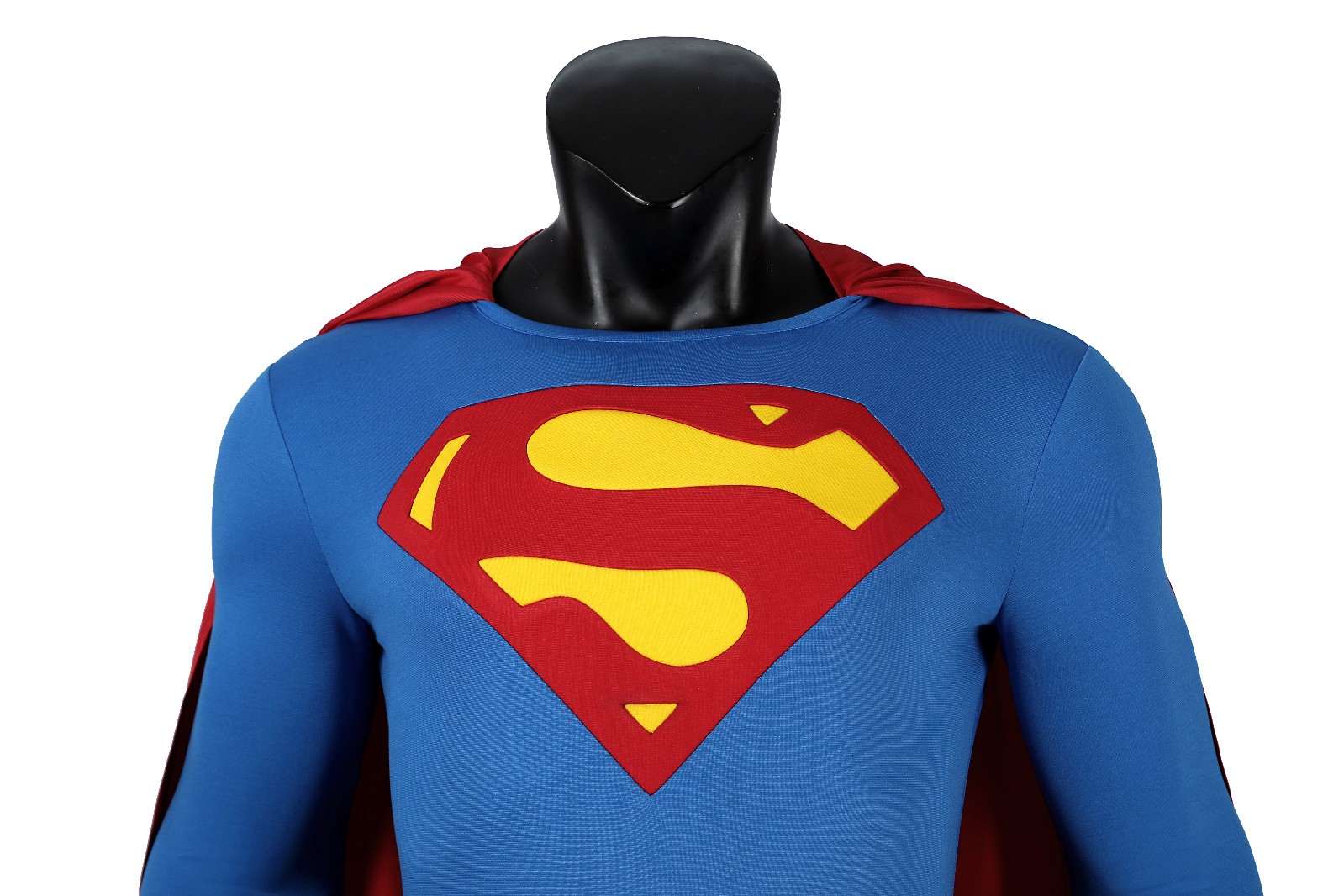 Christopher Reeve superman 1978 Superman Cosplay Costume Jumpsuit Halloween Set