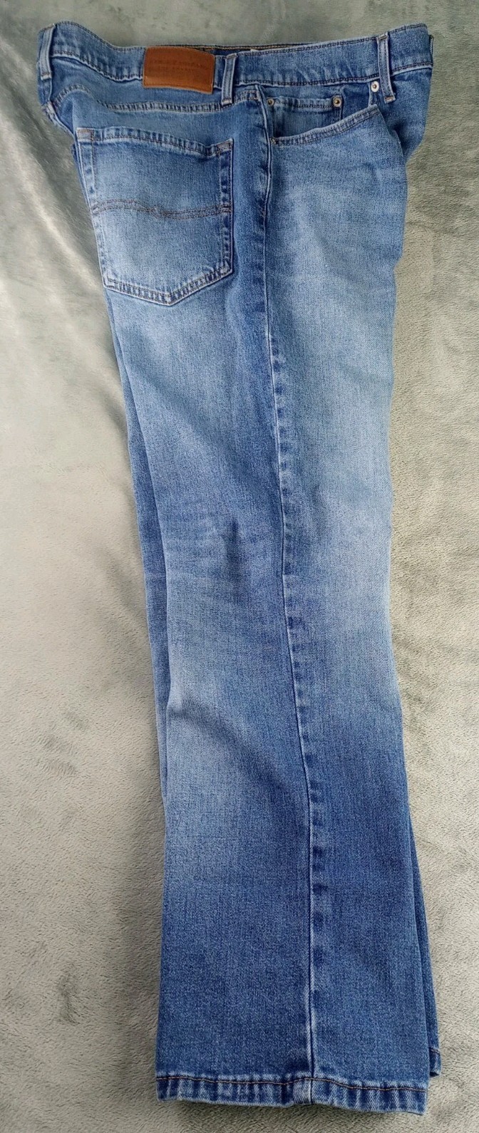 Men’s Lucky Brand 223 Straight Jeans, 34 X 28.5,Blue denim