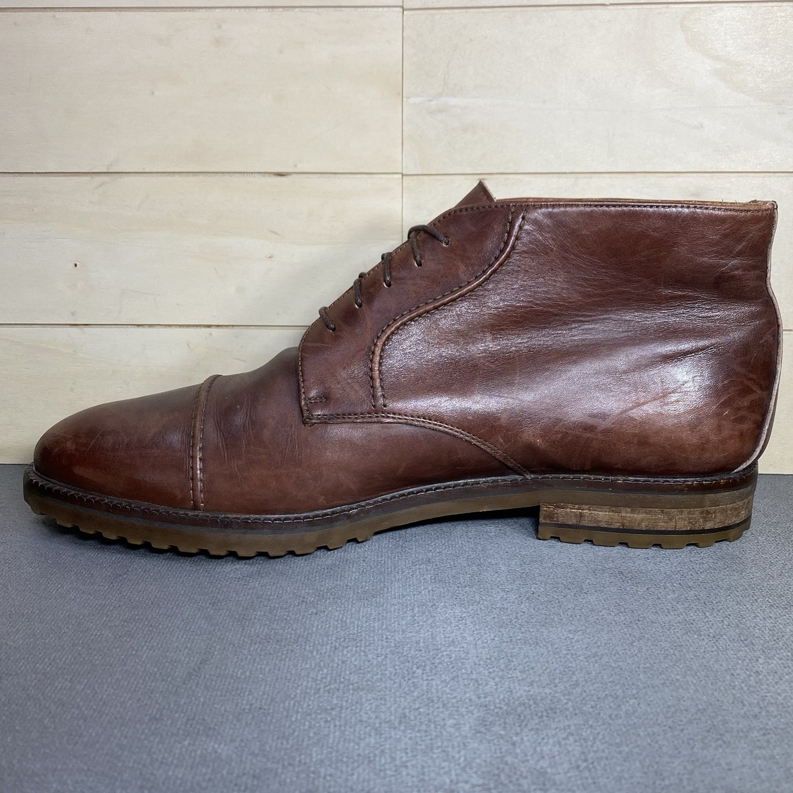 Bostonian Florentine Chukka Boots Brown Leather Men’s Size 10.5 M Shoes