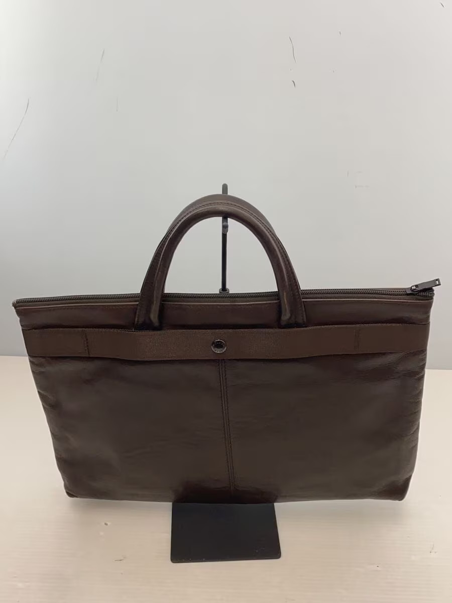 PORTER Briefcase Leather BRW Solid 022 03788