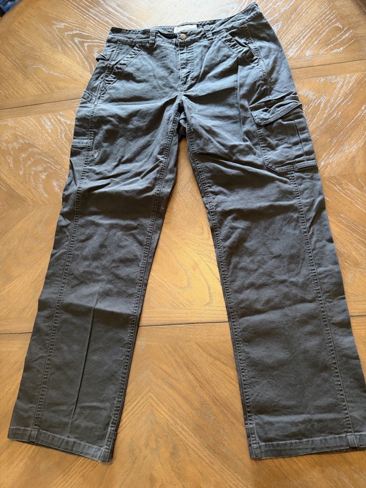 Royal Robbins Enduro Canvas Utility Cargo Pants Men’s 34 Gray Straight Leg