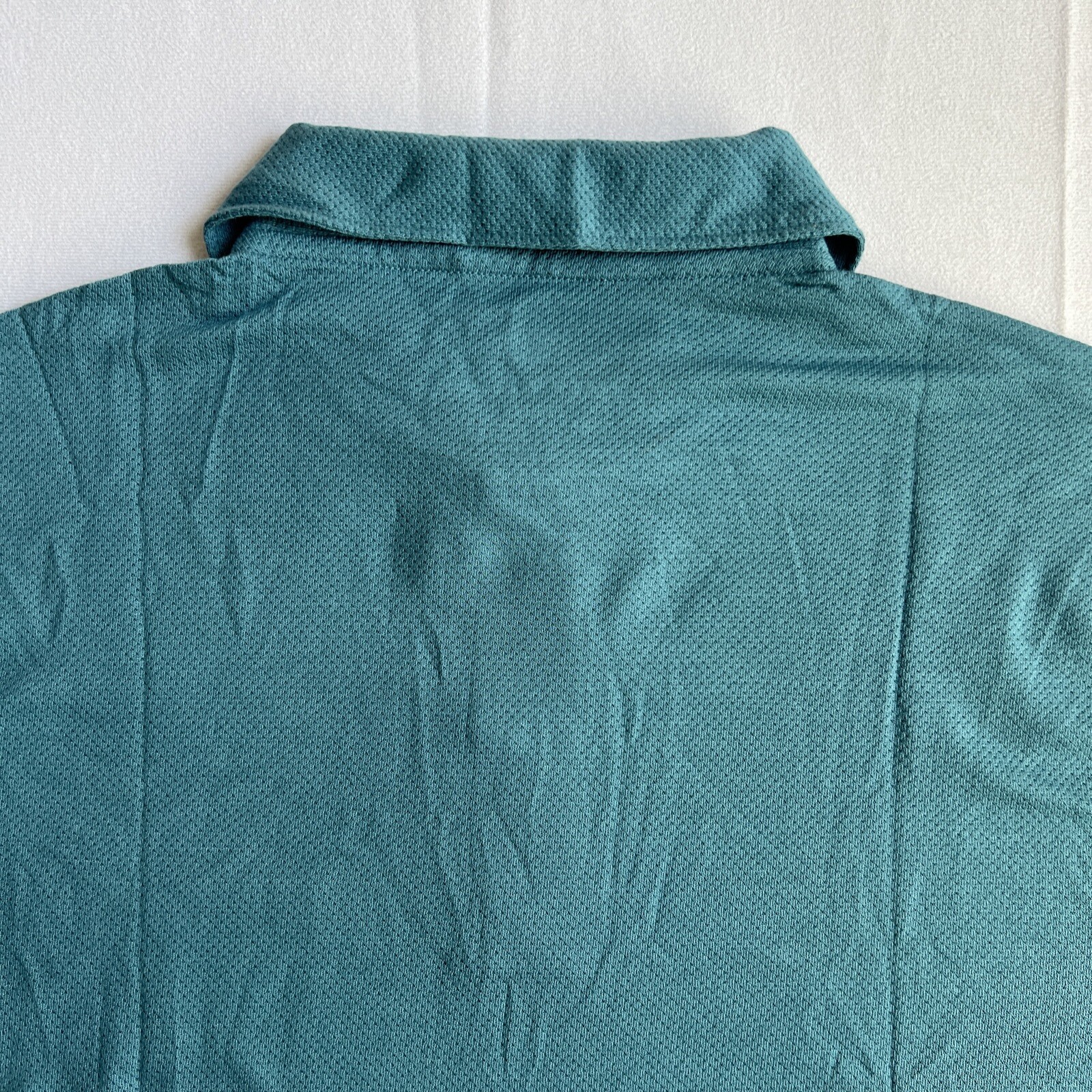 Mack Weldon Shirt Mens S Blue Polo For Daily Wear Lightweight Stretch Soft Knit