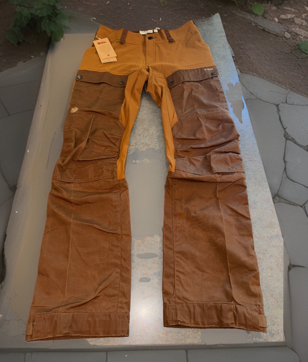 Fjallraven G-1000 Women’s Keb Trousers Pants Sz US 30”-31” Timber Brown Hiking
