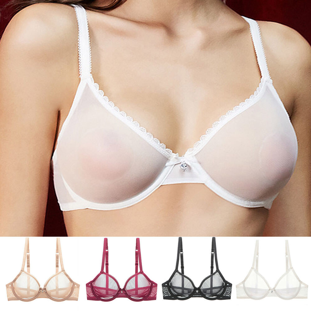 Sissy Mens Bras Lace Bra Unpadded Crossdresser Brassiere Underwire Sexy Lingerie