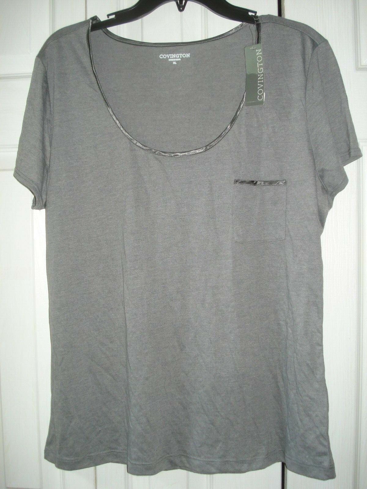 Ladies Plus Pajama Top Size XL Assorted Colors Covington