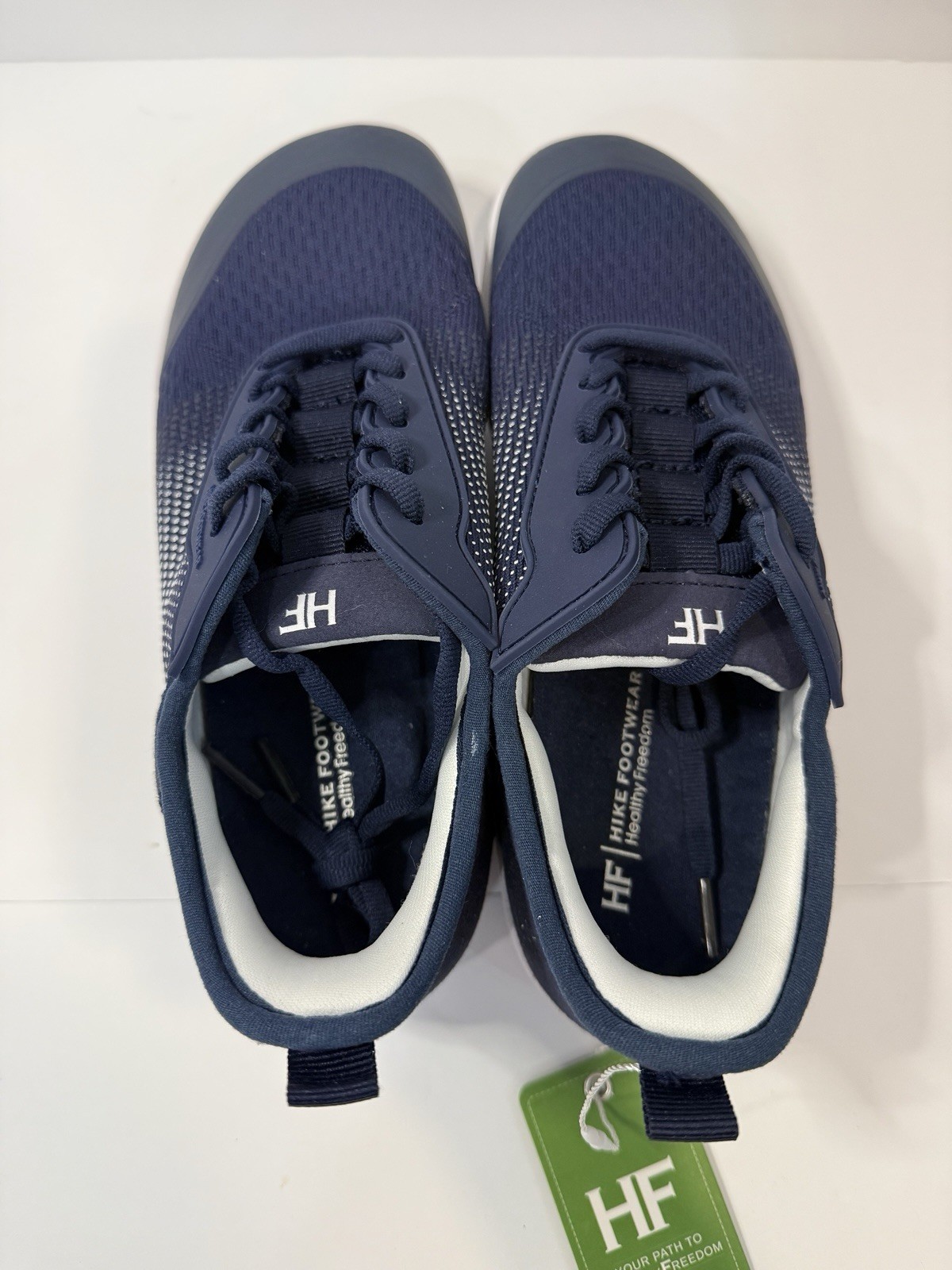 Hike Footwear HF Stride Ergonomic Barefoot Shoe Unisex Sz M 4 W 6 EU36 Navy Blue