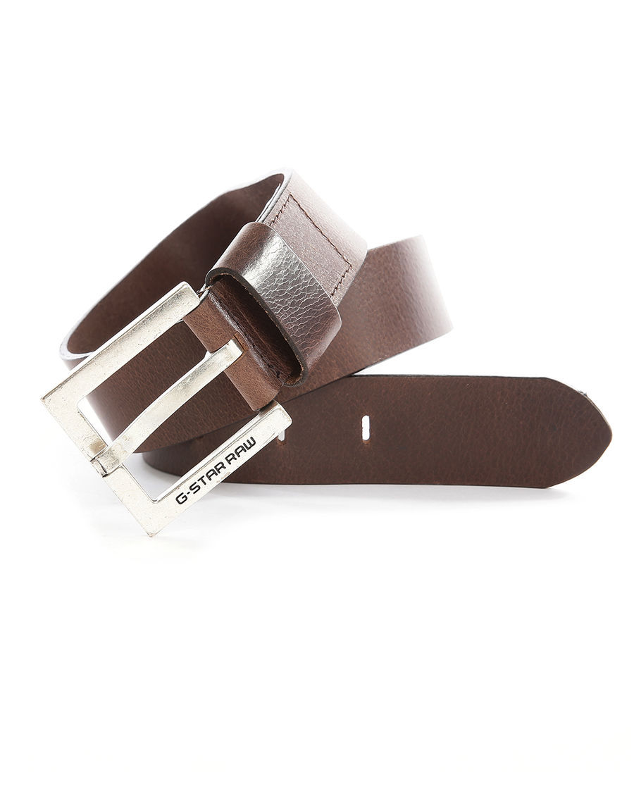 NWT Men’s G-Star Raw Duko Leather Belt Dark Brown Size 28 30 32 34 36 SOLD OUT