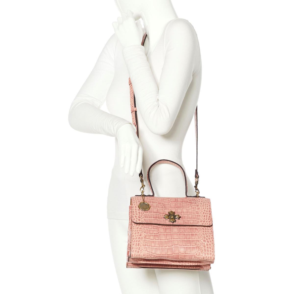 Patricia Nash Ellora Multi Compartment Satchel CHOOSE PRINT FROM MENU Leather