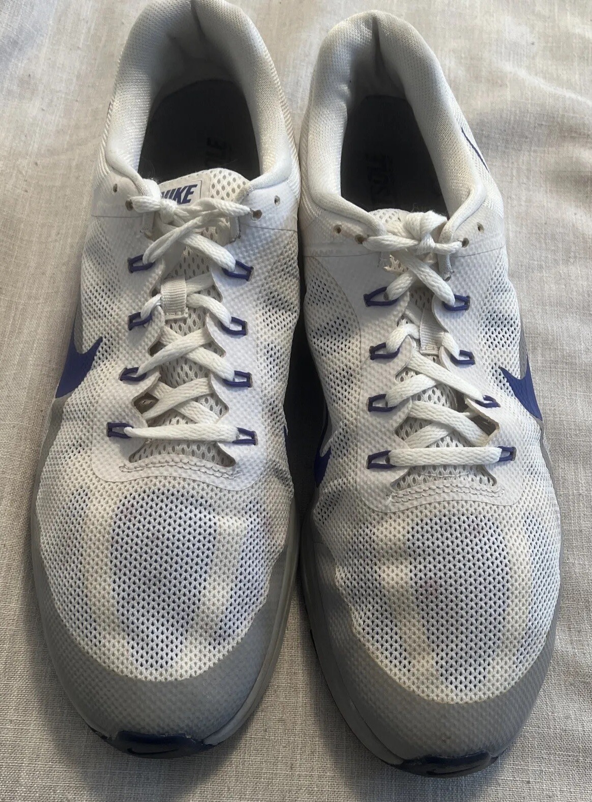 Nike Shoes Men 14 White Air Max Dynasty 2 Casual Lace Active Running Sneakers SB