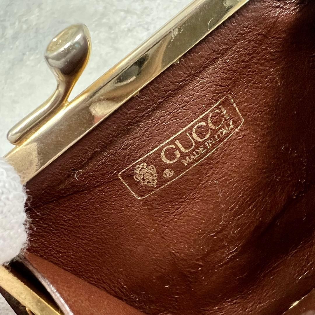 OLD GUCCI GG Supreme PVC coin case 8916